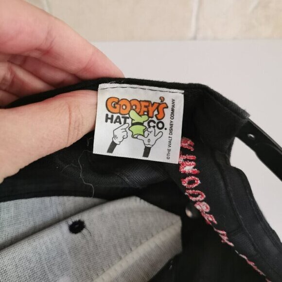 Mickey Mouse Hat Snapback Cap Adult Black Disney Thumbs Up #1 Mouse In The House - Picture 6 of 8